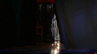 Mexicana blowjob with her big boobs