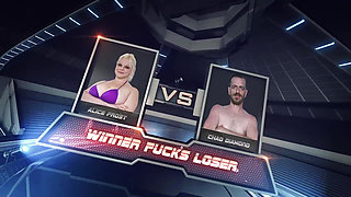Chad Diamond Vs Alice Frost Home Edition Mixed Wrestling