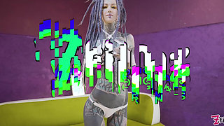 Dread Girl ANAL ONLY Double Penetration Threesome - Prolapsing Ass Rose, Gaping Ruins