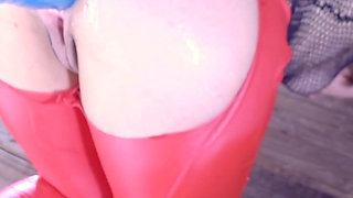 Extreme Anal Bottle Insertion