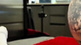 Smokey Interracial Blowjob and Fucking
