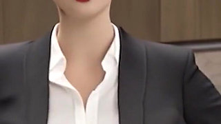 Black Boss Invites His Big Butt Lesbian Employee to His Apartment for a Favor