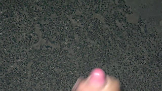 Jerking off in the middle of the street