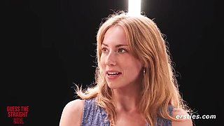 Guess the Straight Girl: Lesbian Game with Stella, Ebony & Jacky