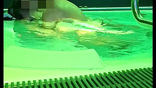 18yo Fan Spotted Me at the Public Spa and Filled Me up in the Hot Tub