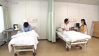 Japanese Babe having sex at the hospital ward