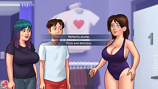 My STEPMOTHER's tits make me hard when I see her naked - 1 - Jazziuu