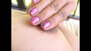 Two Hot Lesbian Sisters Lick and Masturbate Each Other's Pussy in a 69