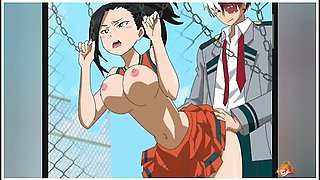 Momo Yaoyorozu Boku No Hero Academia Hentai Anime Manga