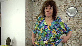 Ugly Granny with Massive Saggy Tits First Video