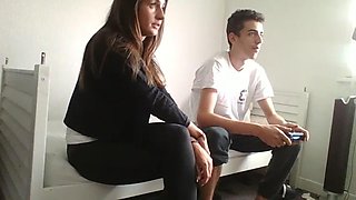 HARD SEX WITH A FRENCH COUPLE: Blowjob, Doggy  Cowgirl Porn