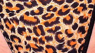 Different Leopard Panties on a Juicy Ass