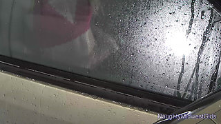 Mella Megan Aka Kallie Taylor-car Wash Strip