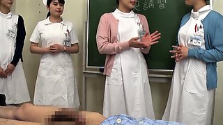 Japanese fetish babe in uniform sixtynines guy