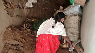 Indian desi chubby wife giving