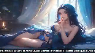 Explore the Ultimate Lifestyle of Anime Lovers Cinematic Composition, Intricate Clothing, and Erotic Tension
