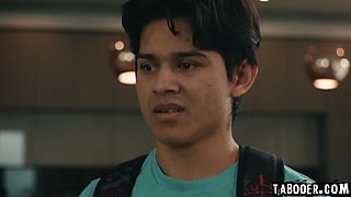 Stepdad Jay Cucks stepson Blake with GF