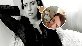 Blonde Babe Deepthroats Cock on Couch and Bed