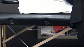 Massage Gone Wrong! Stuck MILF Farted on the Massage Bed! Parody