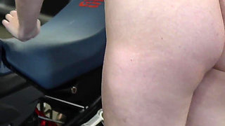 Man Fingers and Licks Teen to Squirt on Bike!