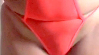 Desi Tamil Wife Renu Oiled Big Black Ass Massage by Landlord & Red Bikini Tease! Indianhotwifex