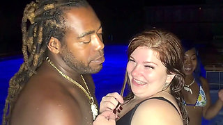 At the pool with my best friend Fijii pornbox and Str8rich fucking us hard no mercy