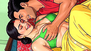 Bhabhi Devar Affair - Husband's Office Trip Turns Into Sex Week