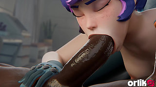 Juno Overwatch 3D Anal Whore