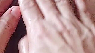 Pussy Massage in Close-up: I Know She Wants to Get Me Horny... and He Is Succeeding