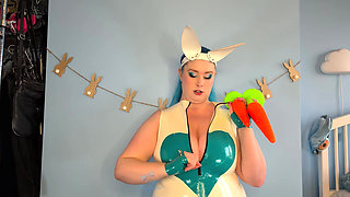 Bunny Domme Ass Stuffing JOI - Solo Girl