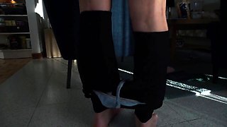 Stripping Out of My Gym Kit - Nike Babe!