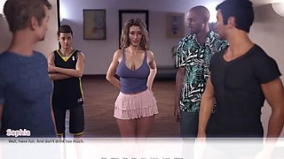 Sophia Gets Creampied by Sam in Jacuzzi - Hot MILF Stepmom 3D Sex