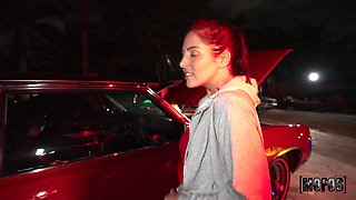 Theodora Day's Car Meet Turns Into Wild Heat