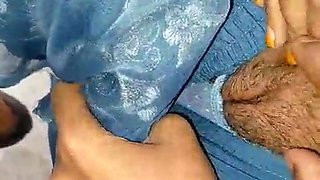 Hijabi outdoor risky joy bang-out with bf