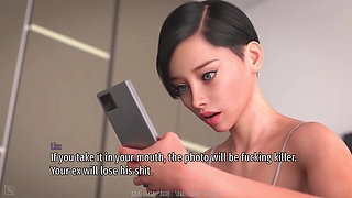 Shadows of Seduction V0.5 - P5 Adam's Unexpected Double Blowjob From Eva and Lia