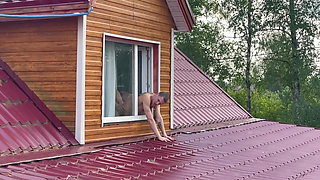 Doing This on the Roof