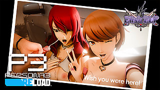 Persona three Mitsuru and Yukari Suggested Their Assets For A Free-for-all Rail Home