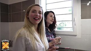Mia and Chloé Get Pounded by Two Big Studs