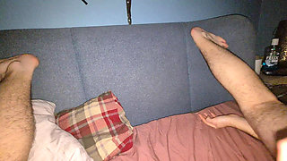 Assisted Self Suck Flaccid Cock - Uncut Raw
