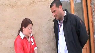 Horny doctor fisting naughty nurse: Blowjob, Doggy  Cowgirl Porn