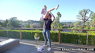 Egghunt Leads To Tiny Flexible Teen 18+ Getting Pounded