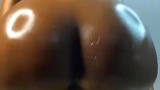 Smoking Session Gets Ebony Queen Horny