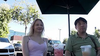 Blonde teen gangbang young girl public sex orgy Part 2