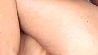 Hotwife beauty gets brought to squirt and assfingered deep while she gets licked to an explosive orgasm