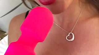 Yoga Pants Clit Wand Vib Orgasm