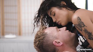 Vanessa's Interracial Passion Ignites Wild Cozy Indoor Play