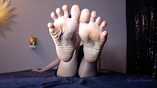 Lick My Feet While My Man Fucks Me Ita