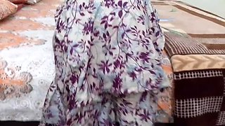 Desi Husband Fucks Hot Maid Doggy Style While Wife Away - QueenbeautyQB Homemade Hindi Sex