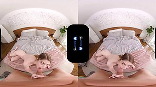 Blonde loves to suck dick: Doggy, Cowgirl  Missonary VR Porn