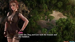 Treasure of Nadia: a very big cock, handjob, and cumshot into the river ep 122